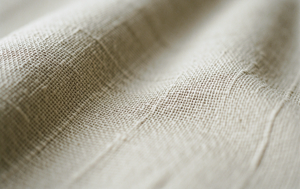 Textur-Detail Leinen